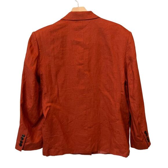 Farm Rio Linen Blazer Size Large - Picture 5 of 11
